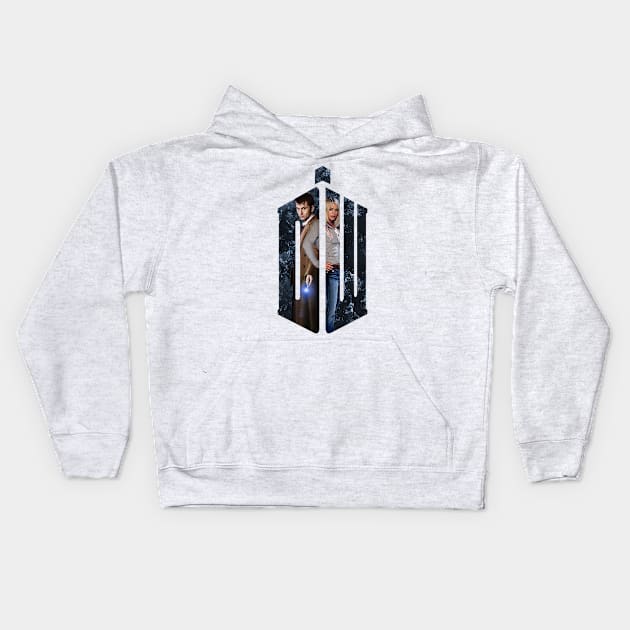 Doctor Who season 2 Kids Hoodie by Senjihan